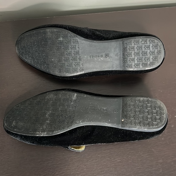 Birdies The Starling Black Vegan Velvet
Round Toe Flat Smoking Slipper Sz 8.5 - Picture 9 of 10